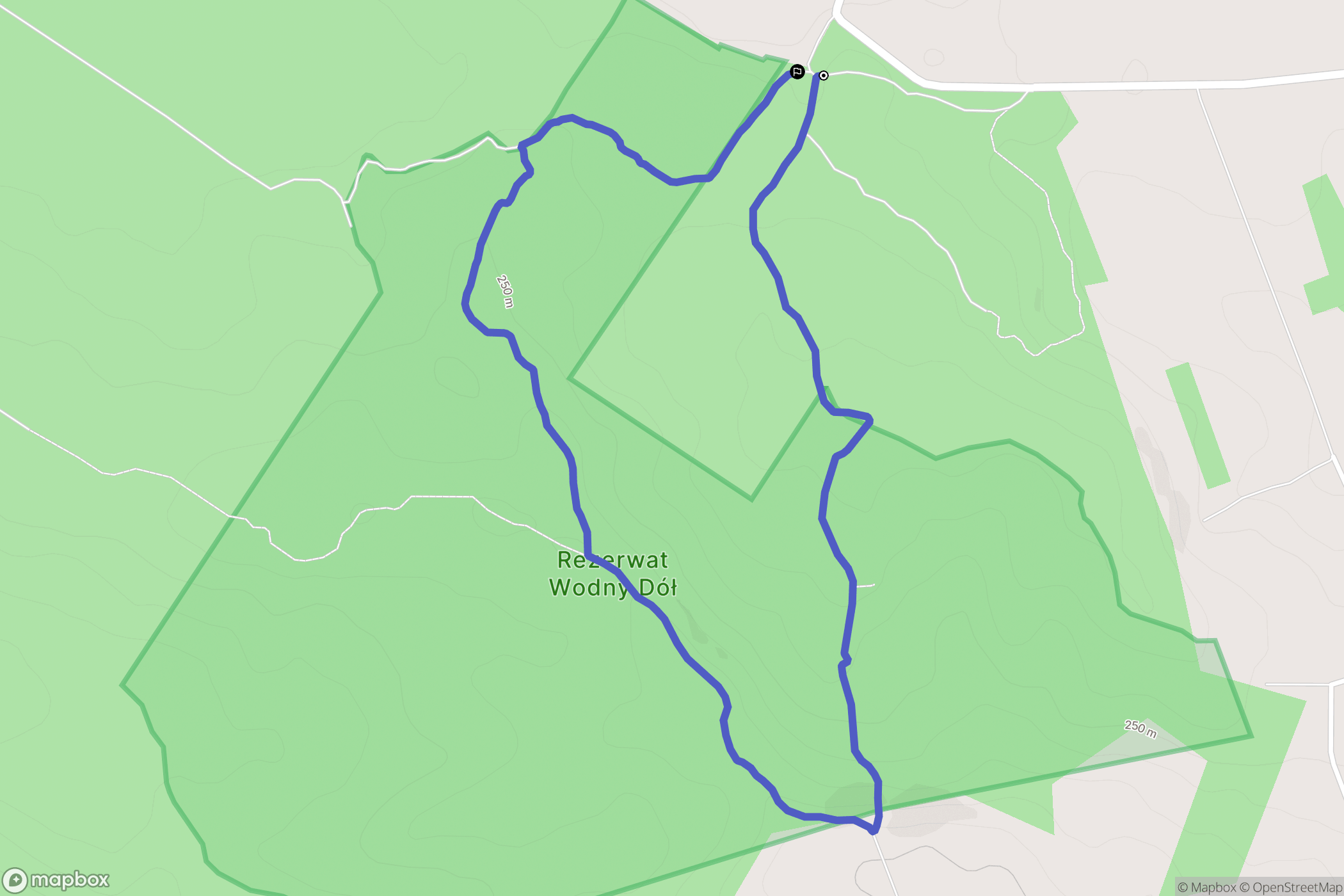 Niemienice-Kolonia: mapa trasy - Poland
