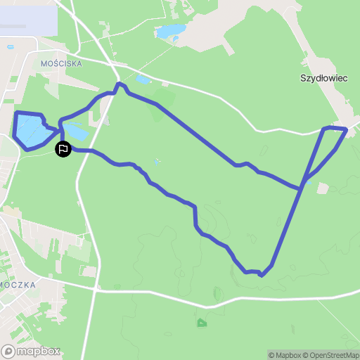 Mielec: mapa trasy - Poland