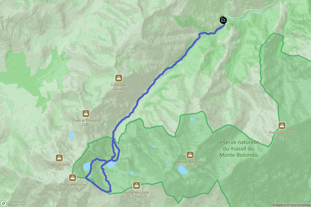 Corte: routekaart voor buitenactiviteiten - France