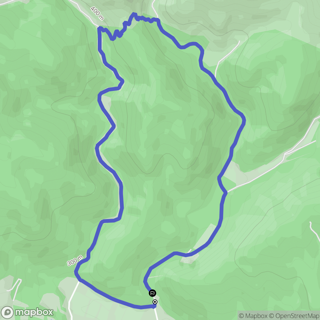 Lauris : carte du parcours de randonnée - France