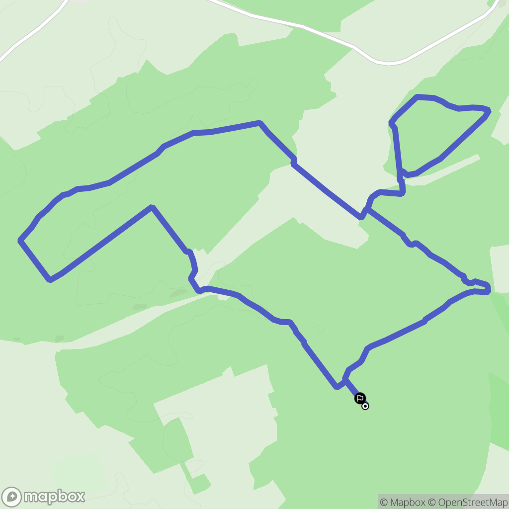 Nicey-sur-Aire : carte du parcours de randonnée - France