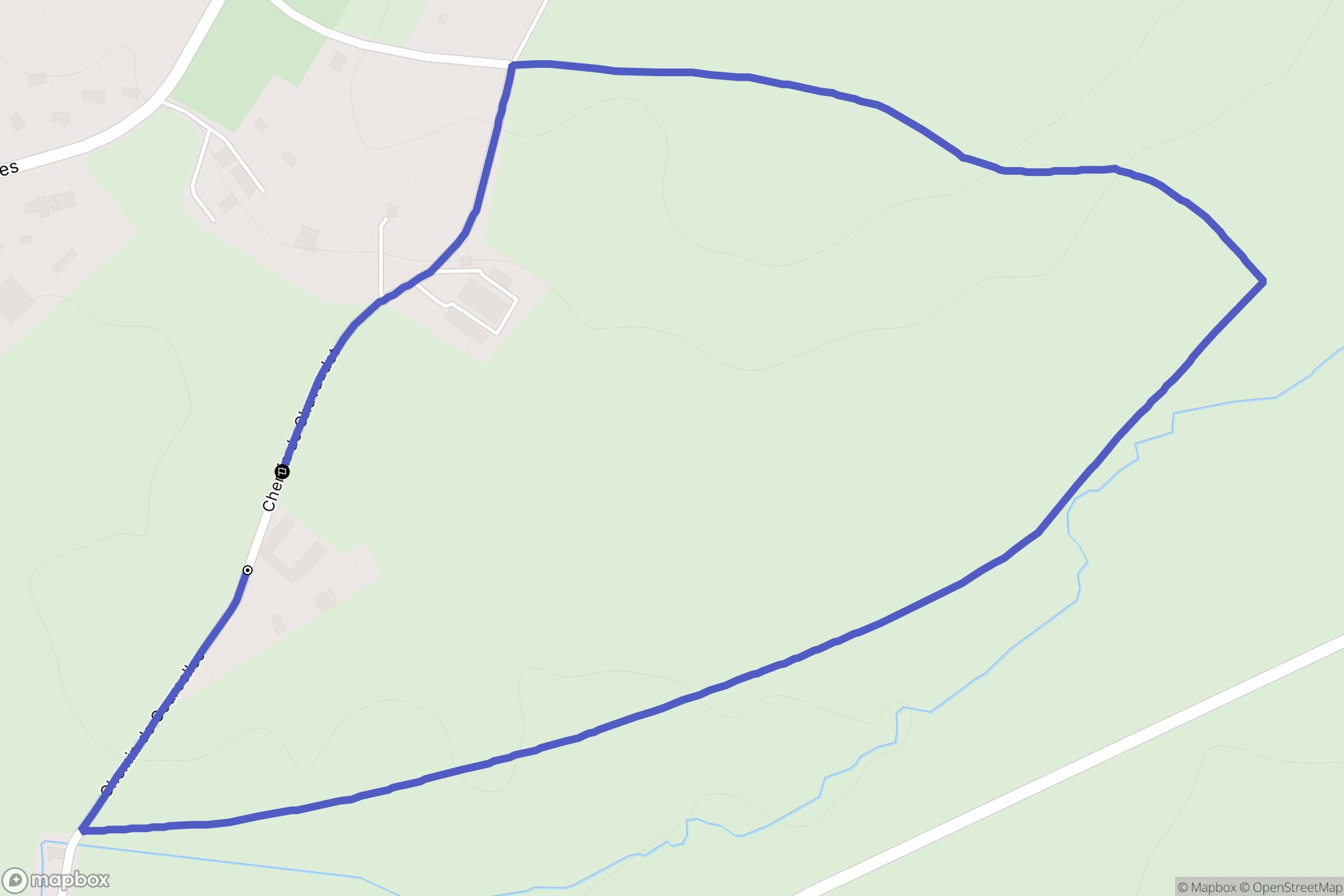 Bar-sur-Aube : carte du parcours de randonnée - France