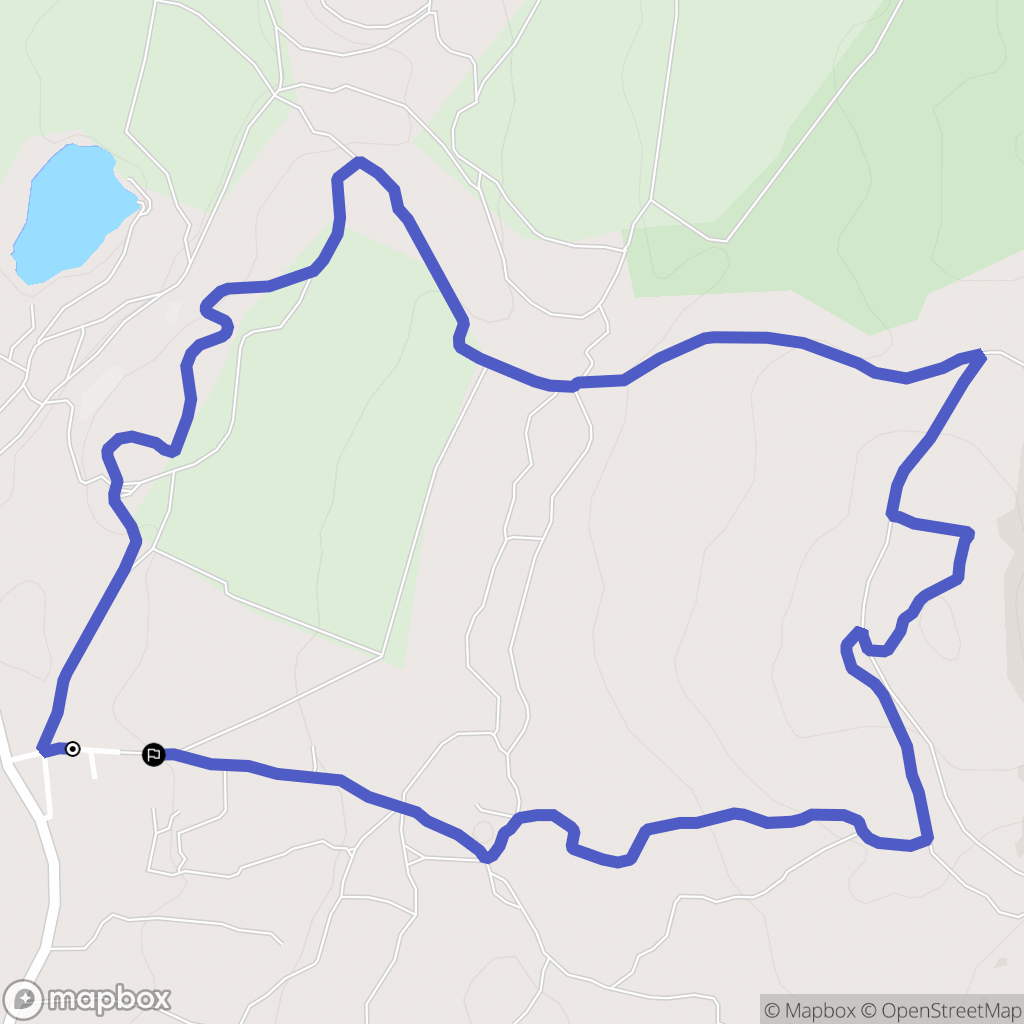 Villeveyrac : carte du parcours de randonnée - France