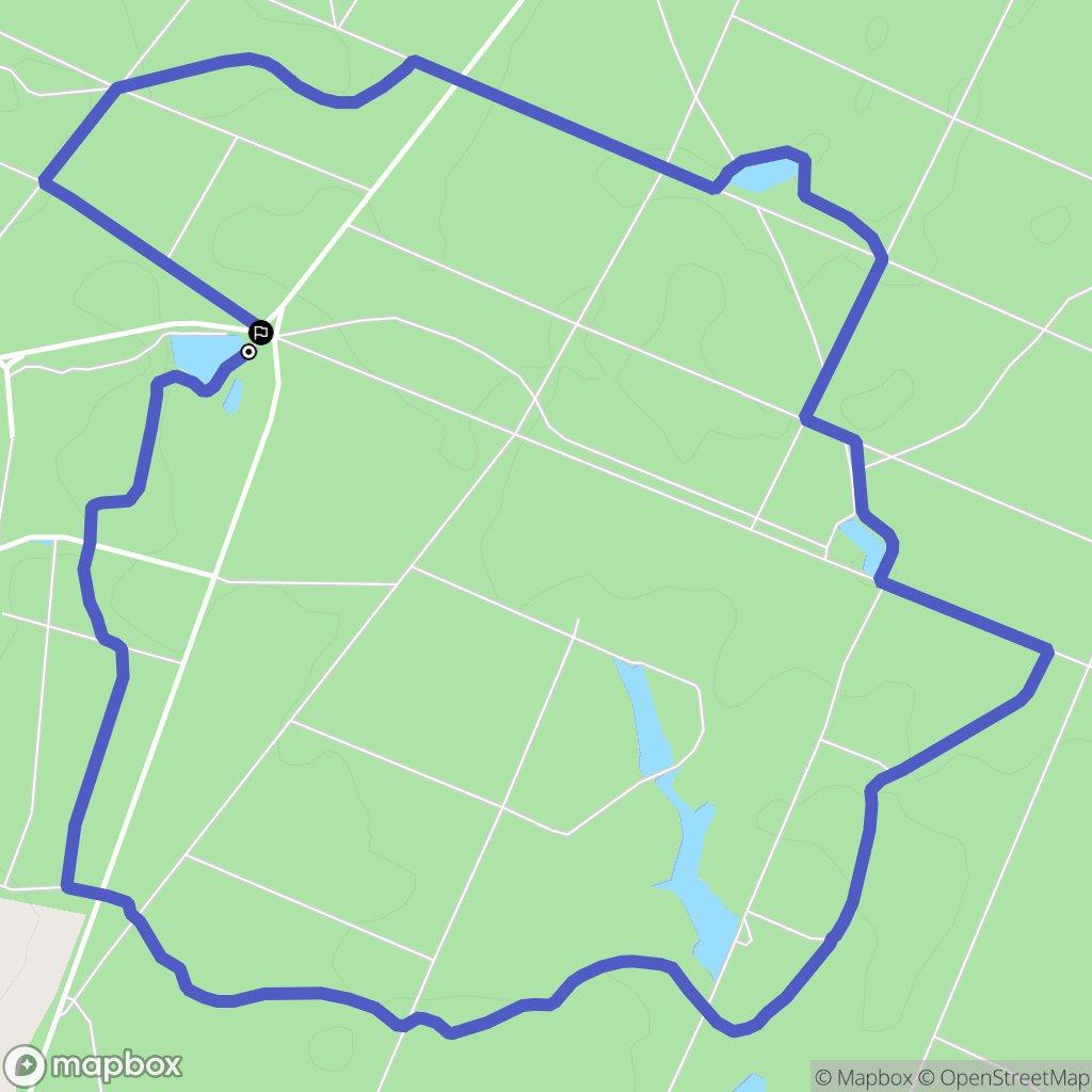 Bossay-sur-Claise : carte du parcours de randonnée - France