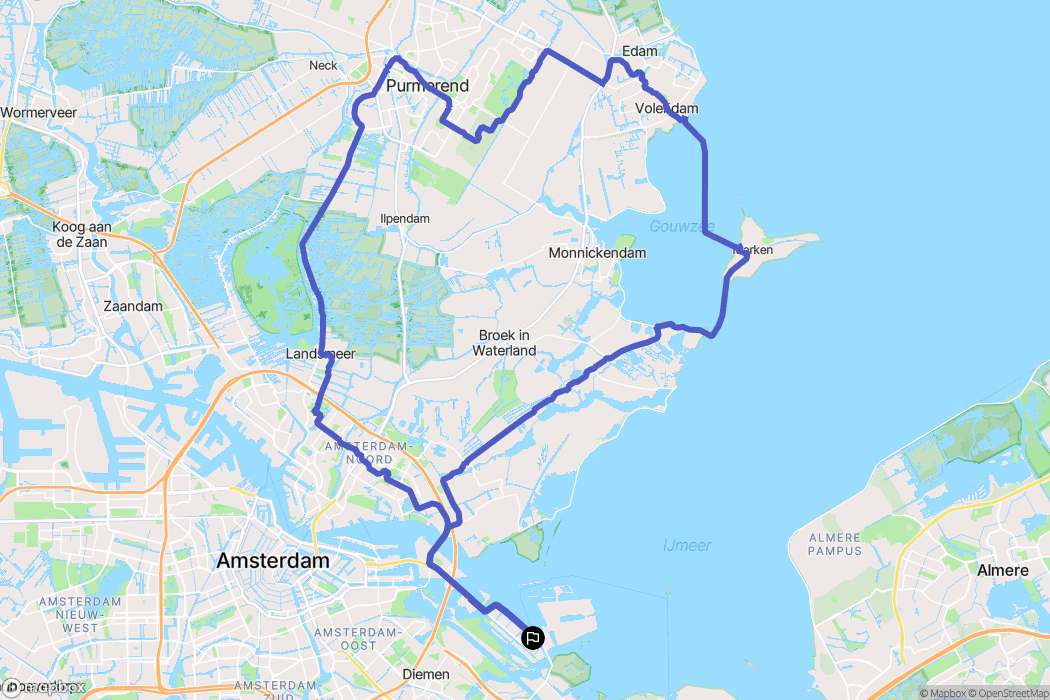 Amsterdam: routekaart voor buitenactiviteiten - Netherlands