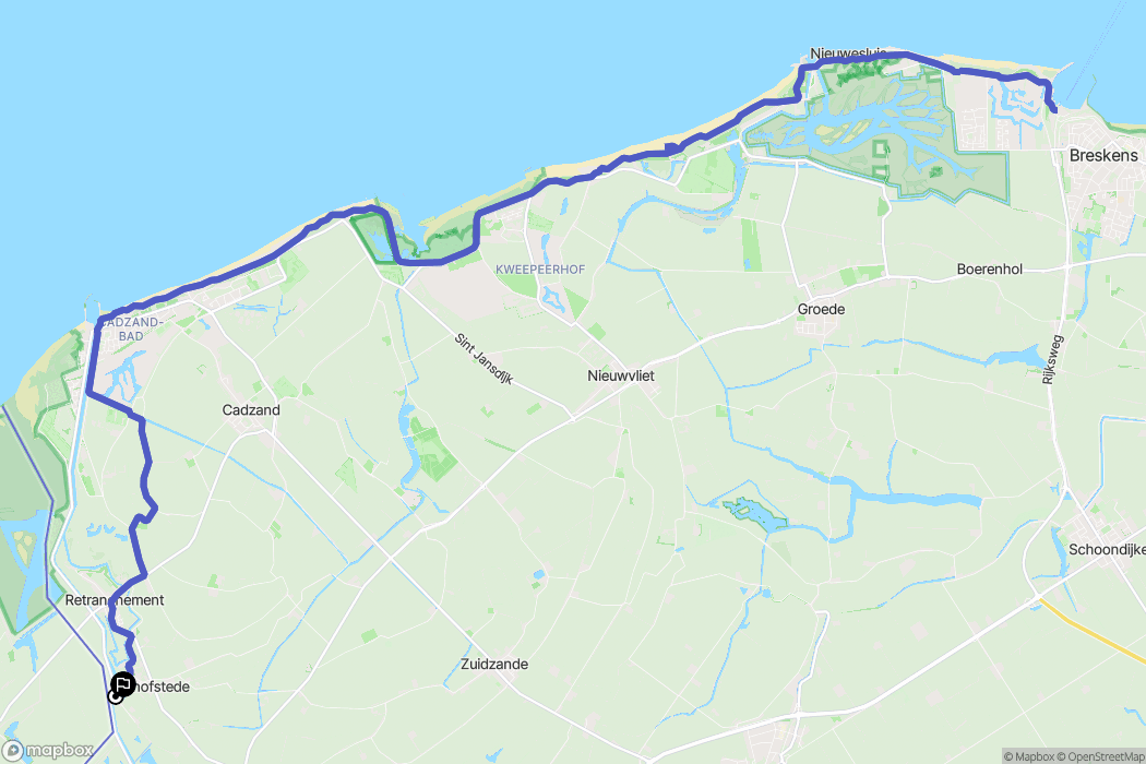 Retranchement: routekaart voor buitenactiviteiten - Netherlands