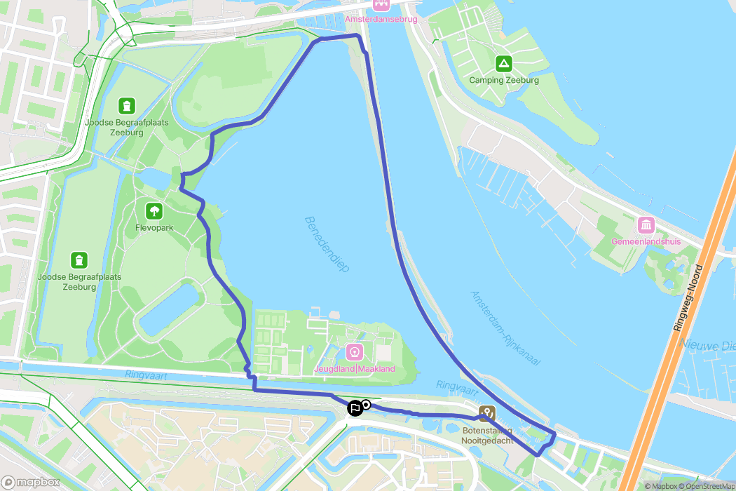 Amsterdam: routekaart voor buitenactiviteiten - Netherlands