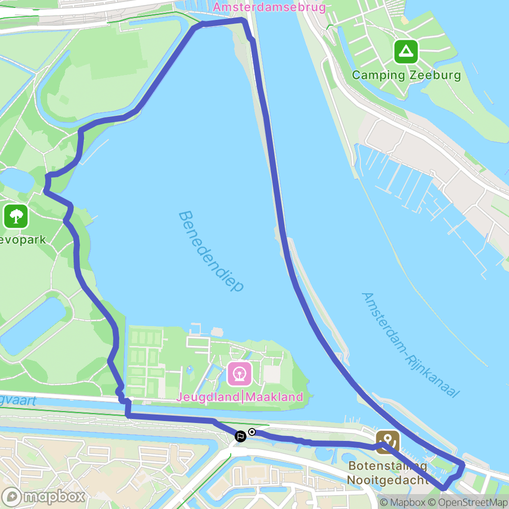 Amsterdam: routekaart voor buitenactiviteiten - Netherlands
