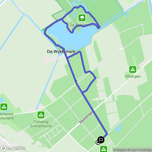 Oudemirdum: routekaart voor buitenactiviteiten - Netherlands