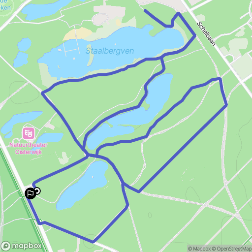 Oisterwijk: routekaart voor buitenactiviteiten - Netherlands
