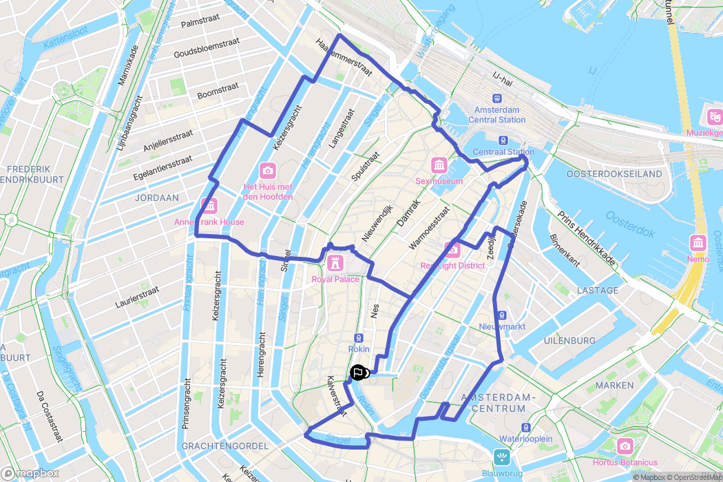 Amsterdam: routekaart voor buitenactiviteiten - Netherlands