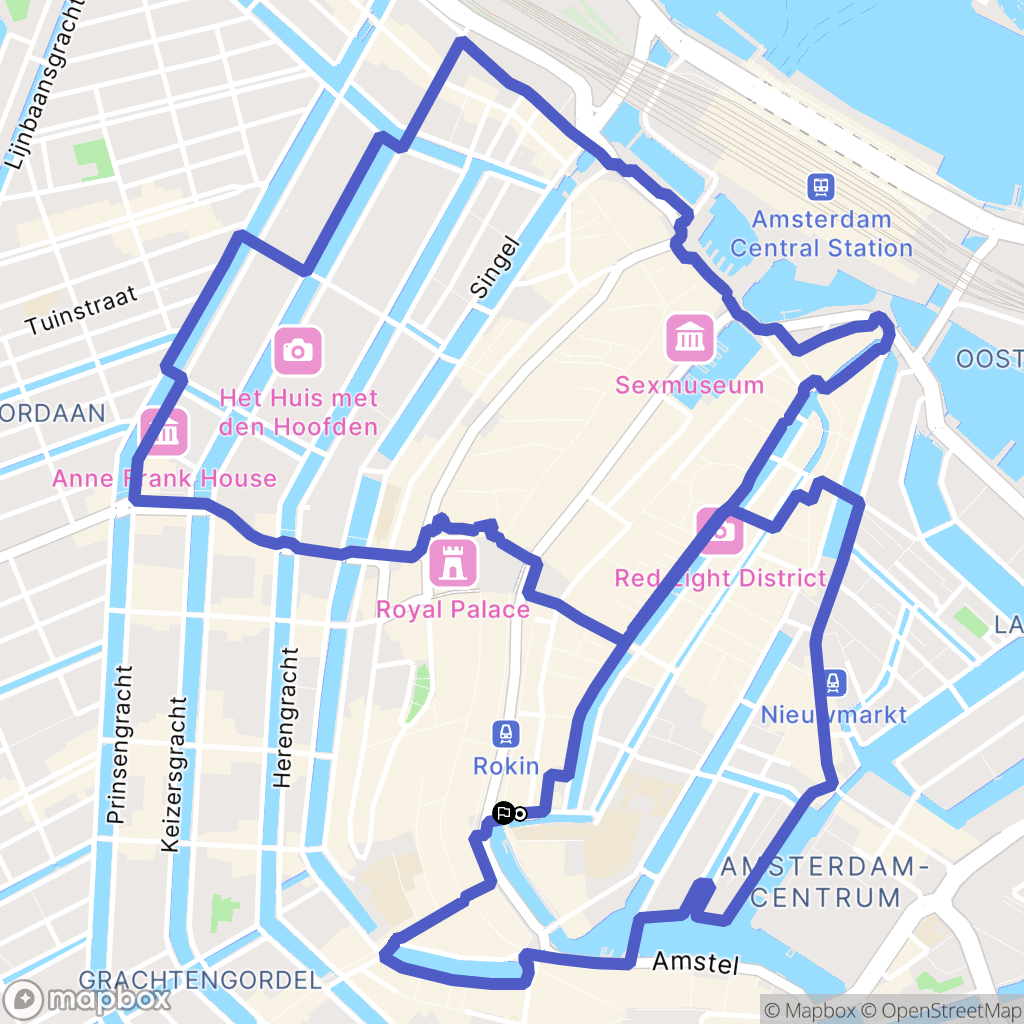 Amsterdam: routekaart voor buitenactiviteiten - Netherlands