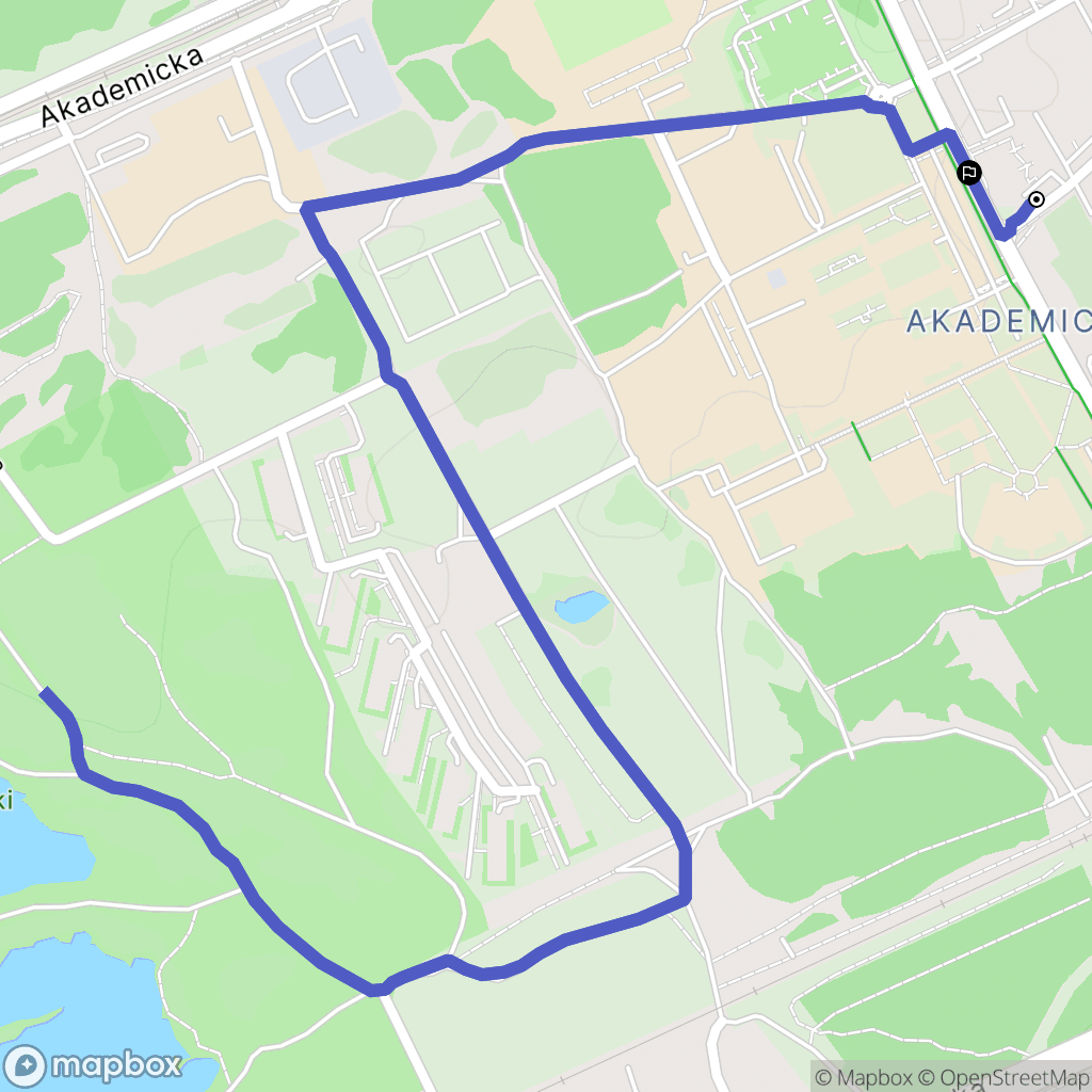 Bydgoszcz: mapa trasy - Poland