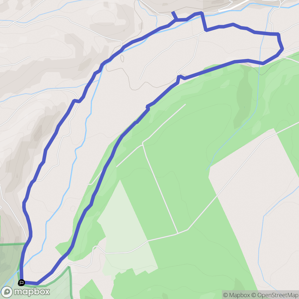 Añón de Moncayo : carte du parcours de randonnée - Spain