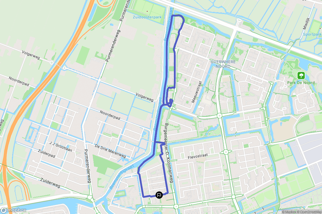 Purmerend: routekaart voor buitenactiviteiten - Netherlands