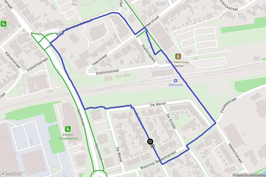Oldenzaal: routekaart voor buitenactiviteiten - Netherlands