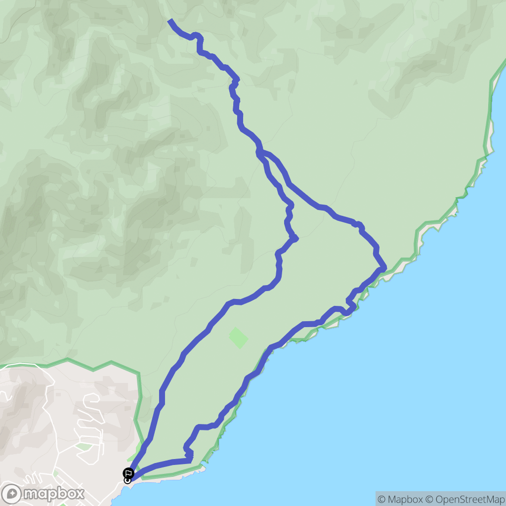 partida ribamer : carte du parcours de randonnée - Spain
