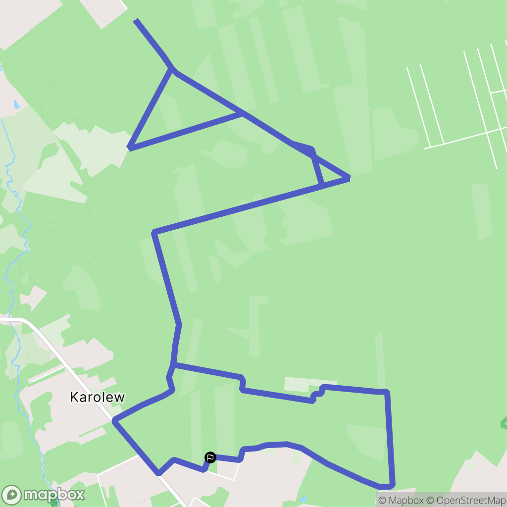 Nakielnica: mapa trasy - Poland