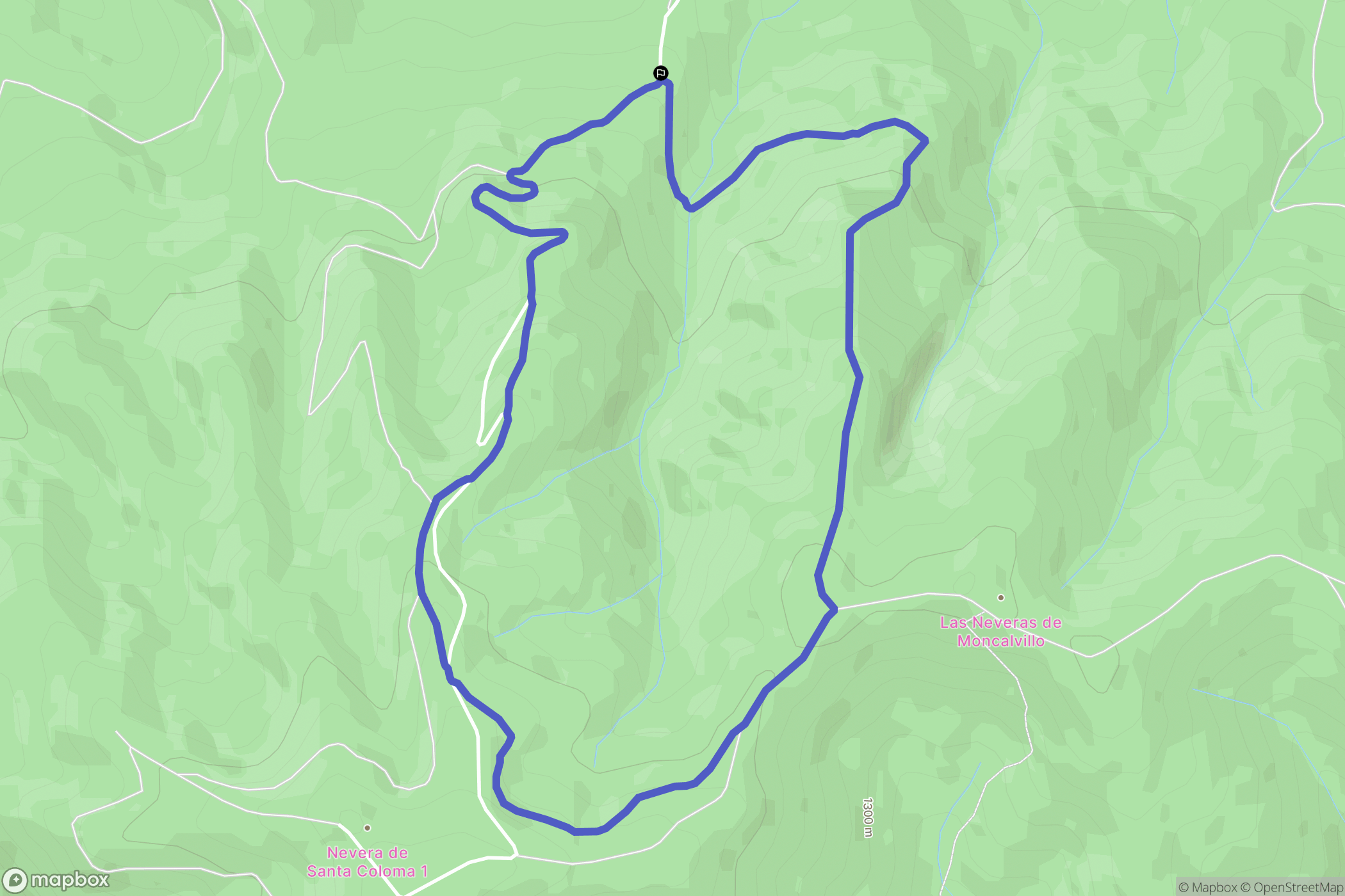 Daroca de Rioja : carte du parcours de randonnée - Spain