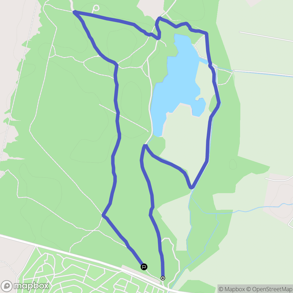 Messanges : carte du parcours de randonnée - France