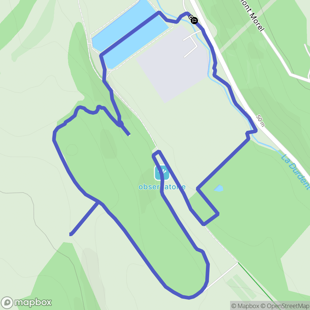 Grainville-la-Teinturière : carte du parcours de randonnée - France