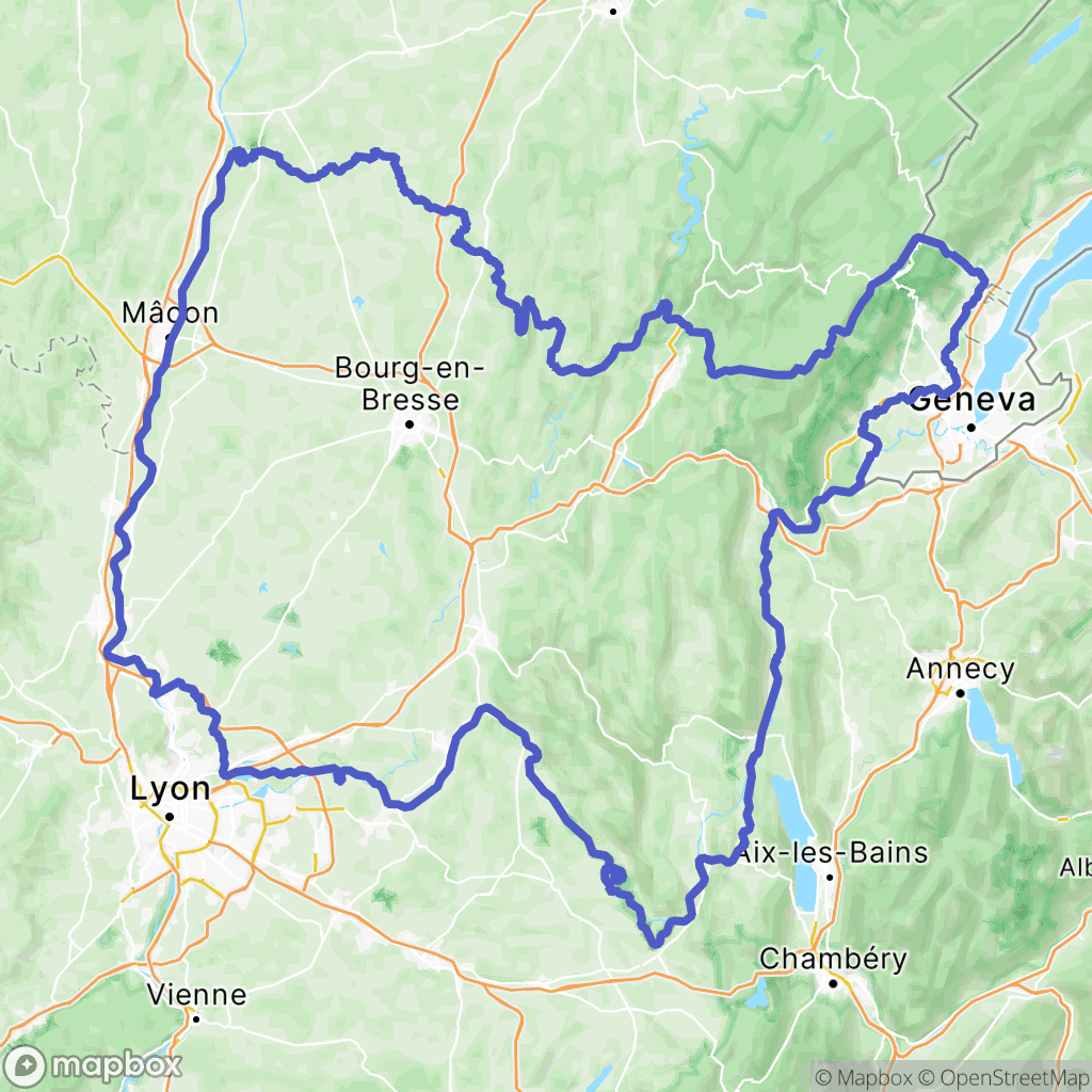 Carte de la zone de délimitation de randonnee-cascades-ain