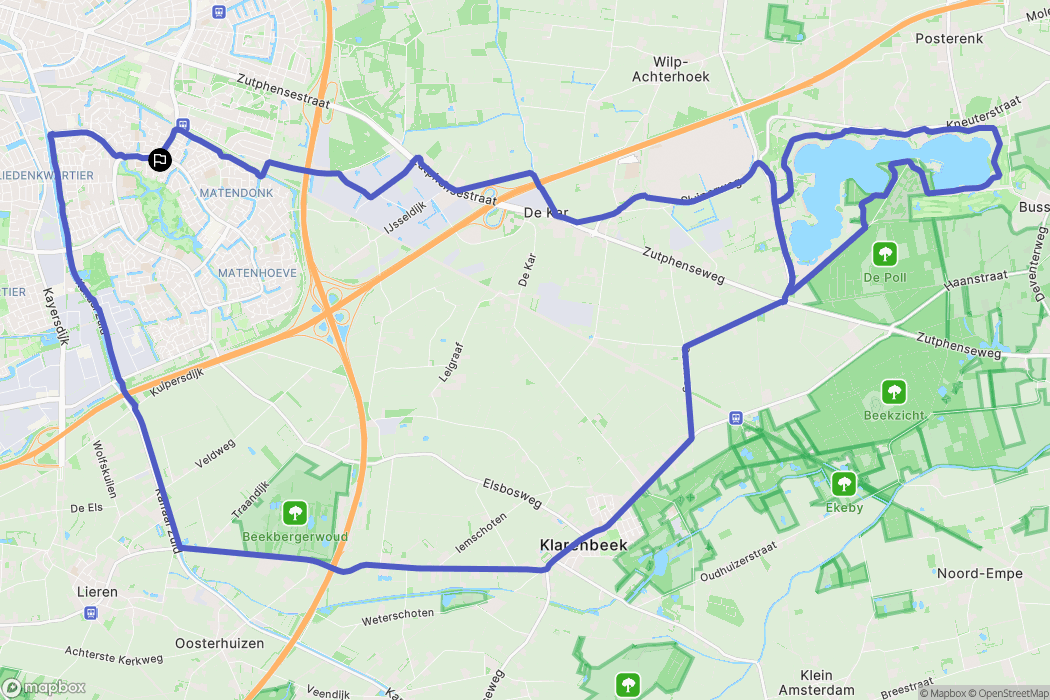 Apeldoorn: routekaart voor buitenactiviteiten - Netherlands