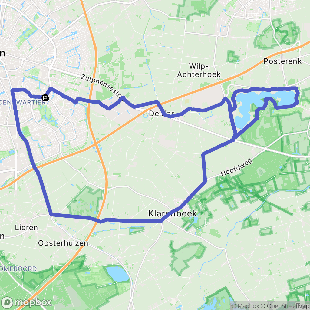 Apeldoorn: routekaart voor buitenactiviteiten - Netherlands