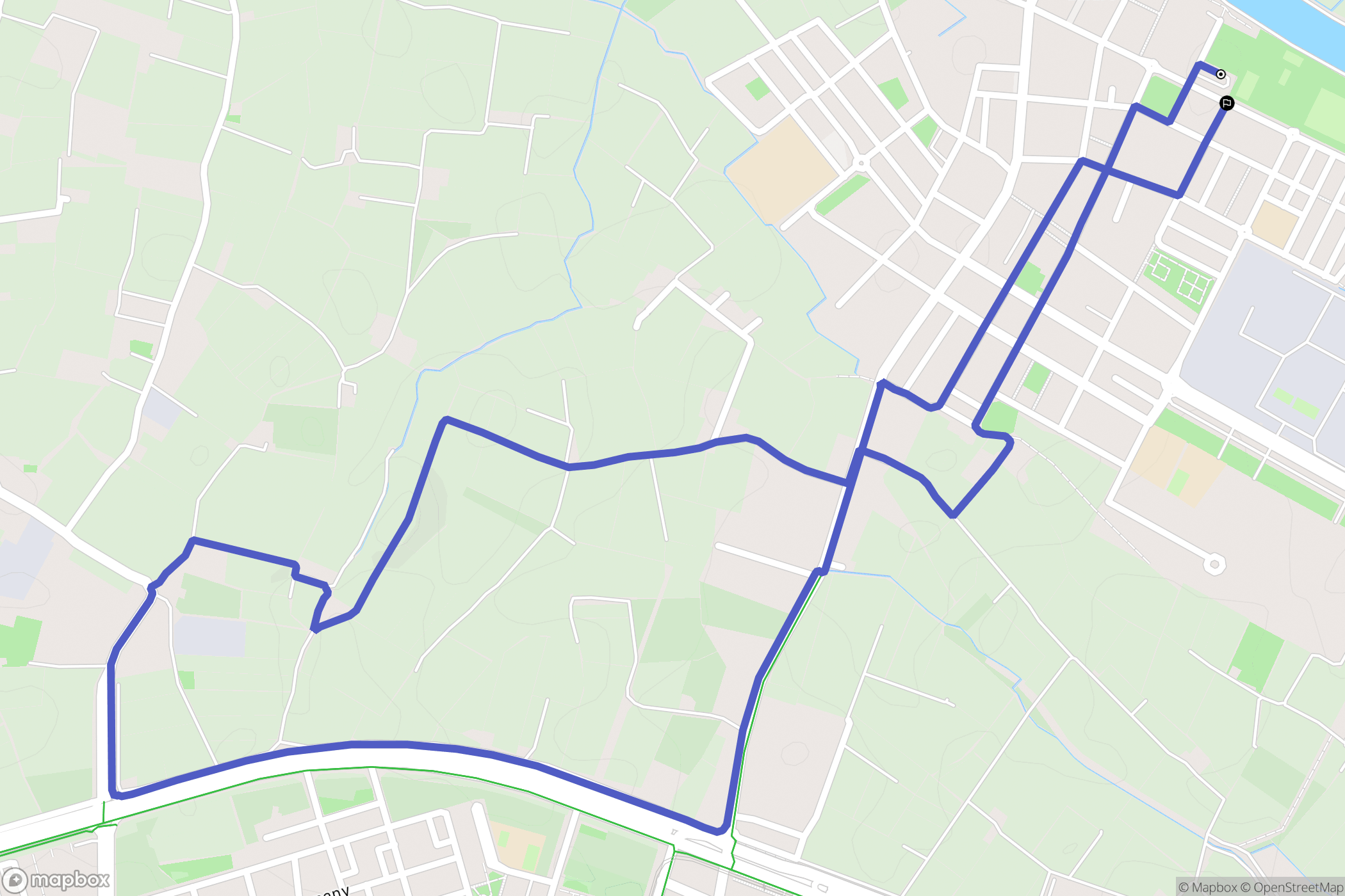 Tavernes Blanques : carte du parcours de randonnée - Spain