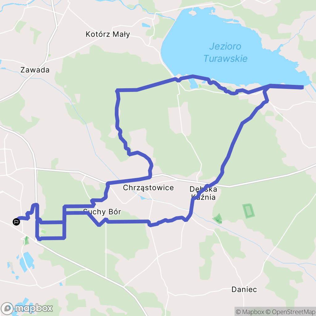 Opole: mapa trasy - Poland