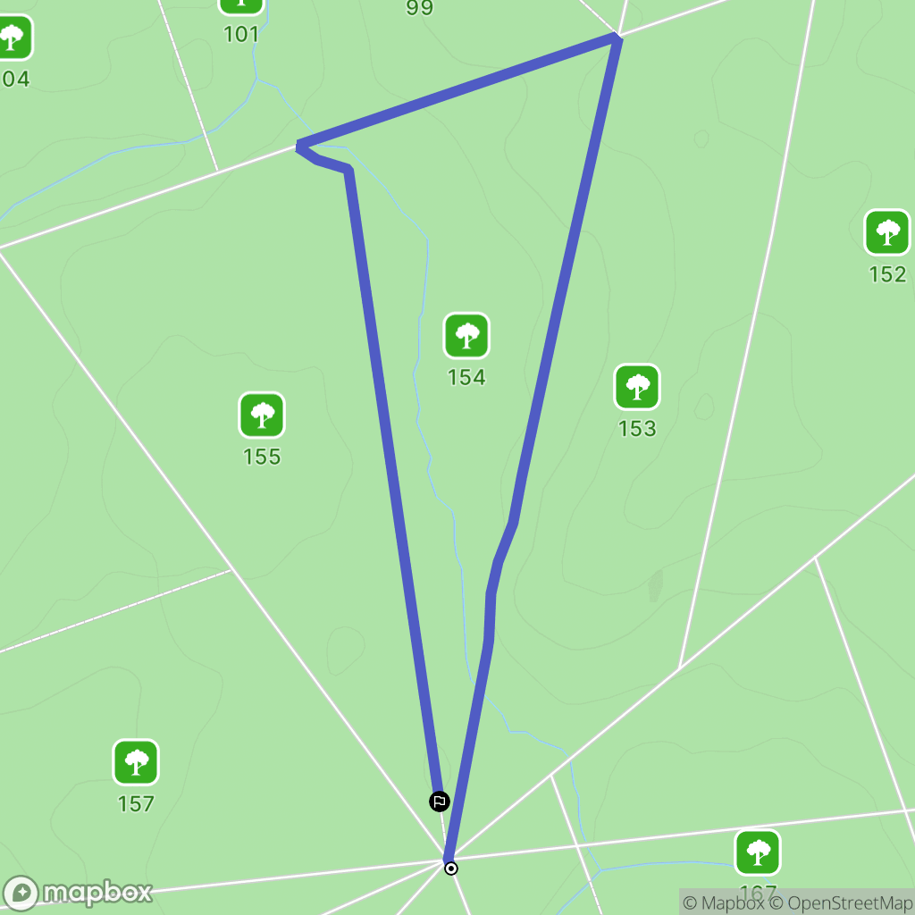 Isle-et-Bardais : carte du parcours de randonnée - France
