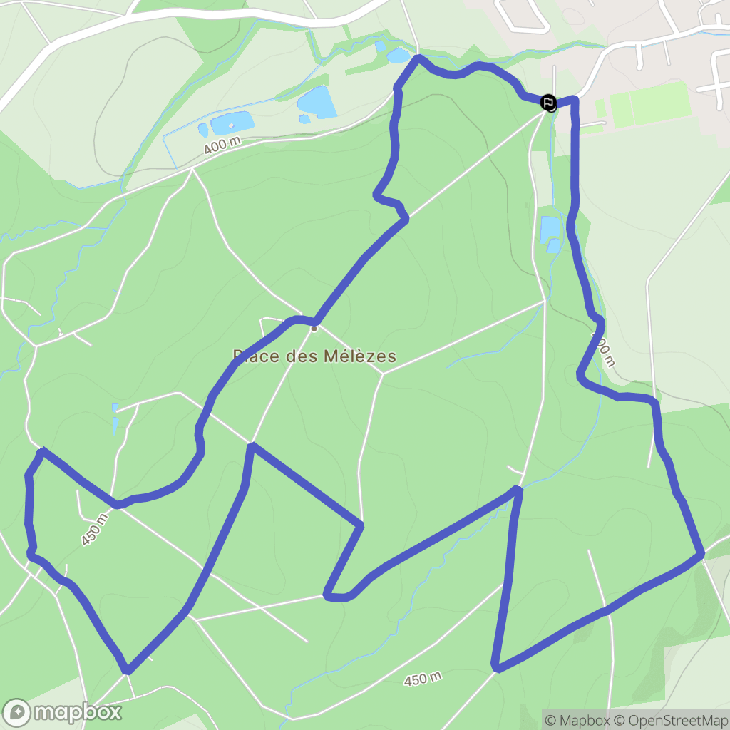 Durmenach : carte du parcours de randonnée - France