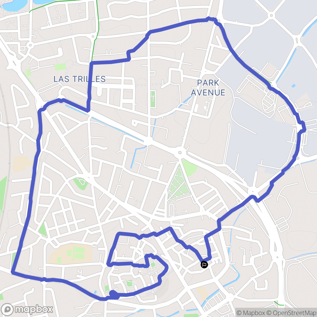 Elne : carte du parcours de randonnée - France