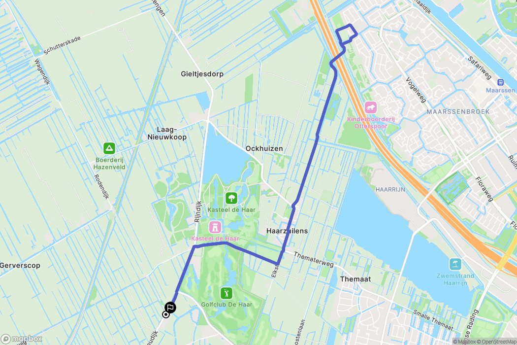 Harmelen: routekaart voor buitenactiviteiten - Netherlands