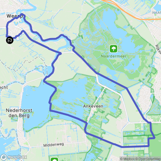 Weesp: routekaart voor buitenactiviteiten - Netherlands