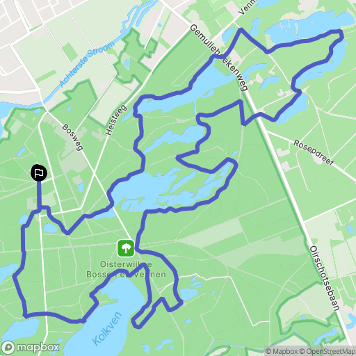 Oisterwijk: routekaart voor buitenactiviteiten - Netherlands