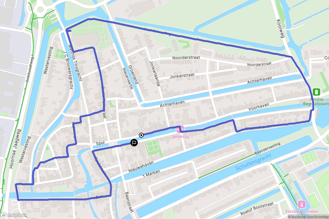 Edam: routekaart voor buitenactiviteiten - Netherlands