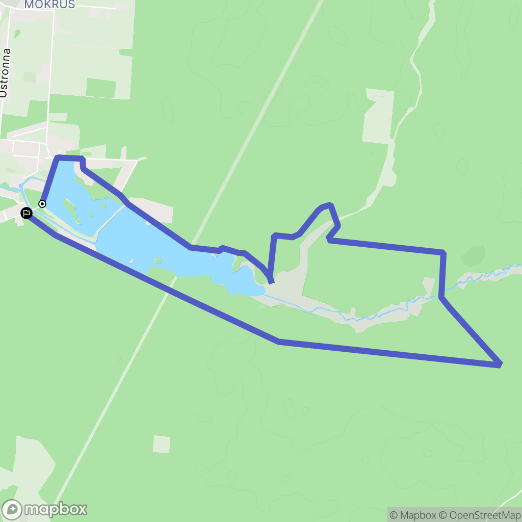 Kalety: mapa trasy - Poland