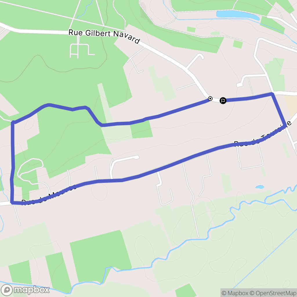 Veuzain-sur-Loire : carte du parcours de randonnée - France