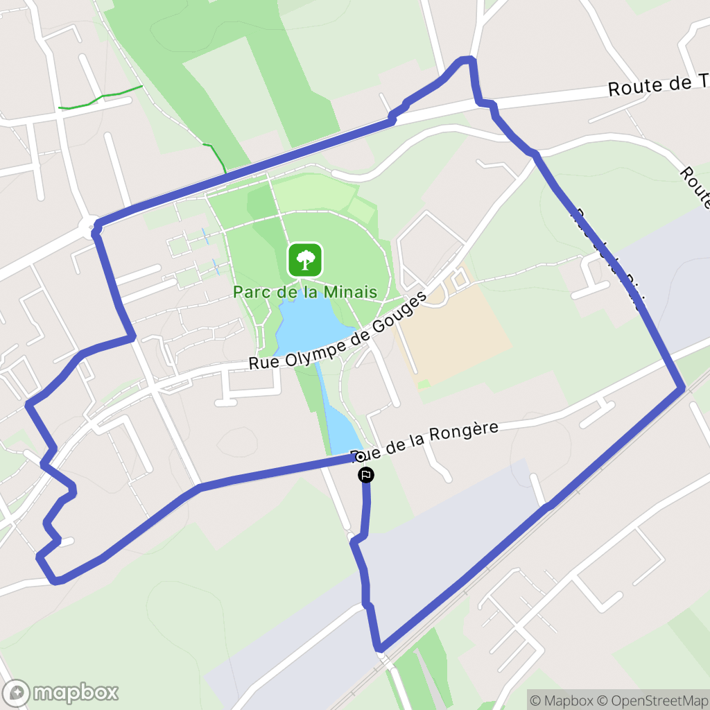 Sainte-Luce-sur-Loire : carte du parcours de randonnée - France