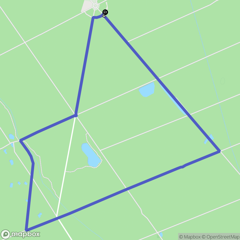 Montgeron : carte du parcours de randonnée - France