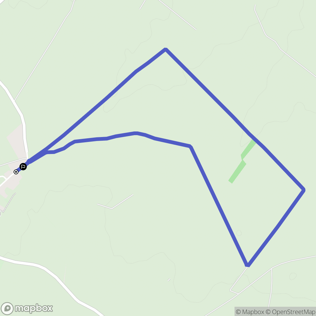 Martinpuich : carte du parcours de randonnée - France