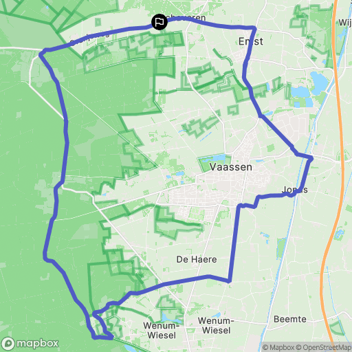 Emst: routekaart voor buitenactiviteiten - Netherlands