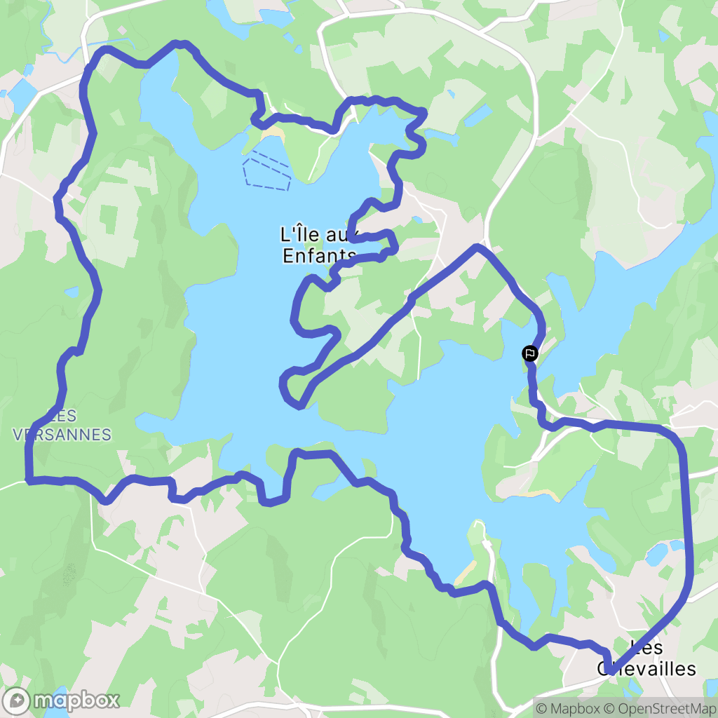 Razès : carte du parcours de randonnée - France