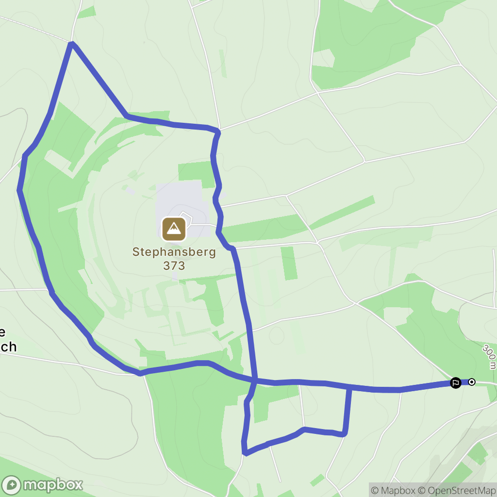 Nordheim : carte du parcours de randonnée - France