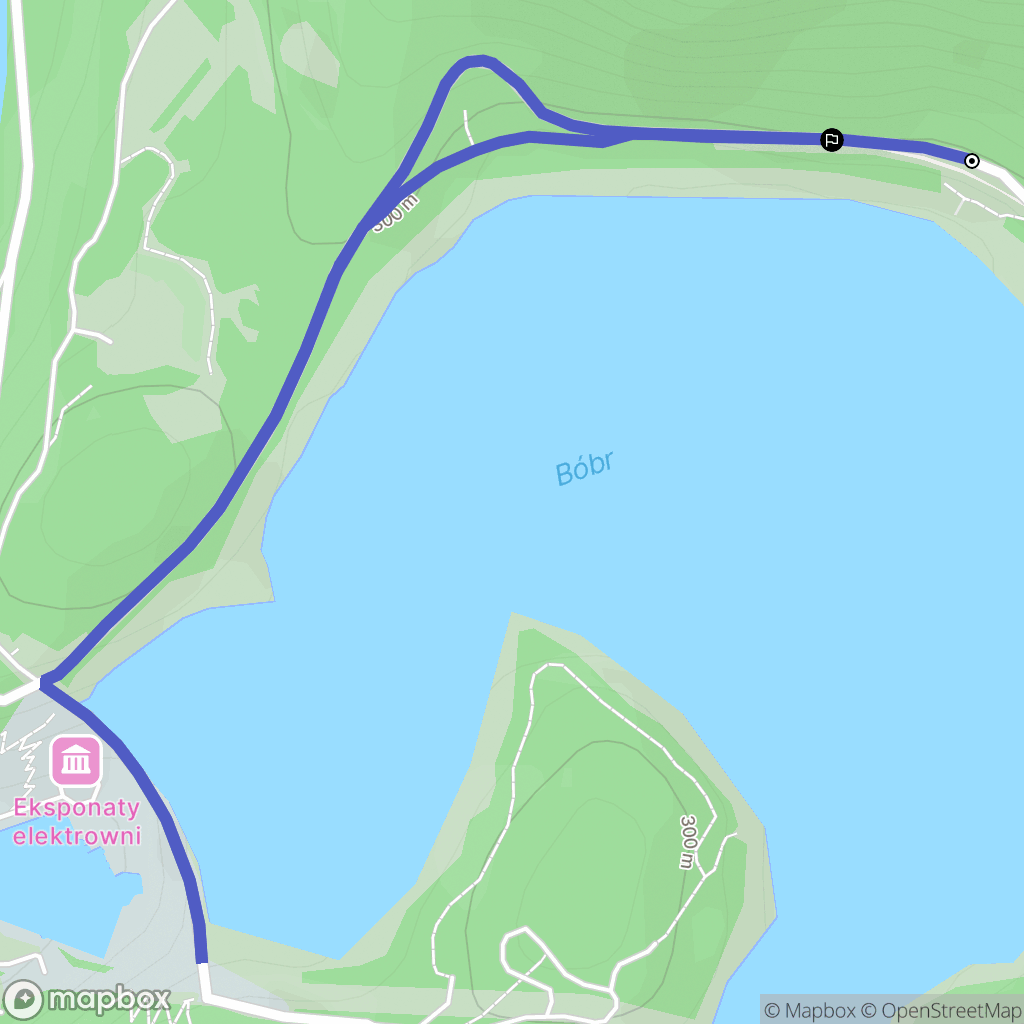 Strzyżowiec: mapa trasy - Poland