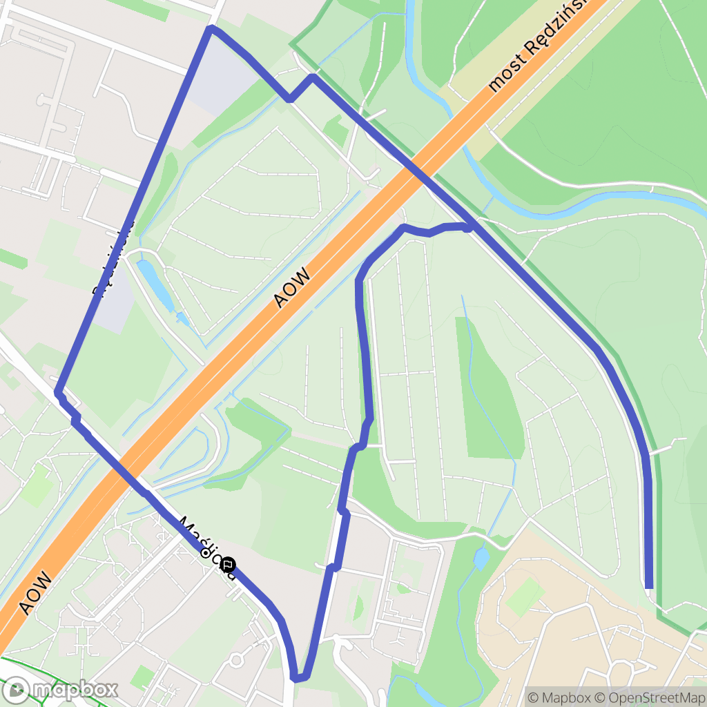 Wrocław: mapa trasy - Poland