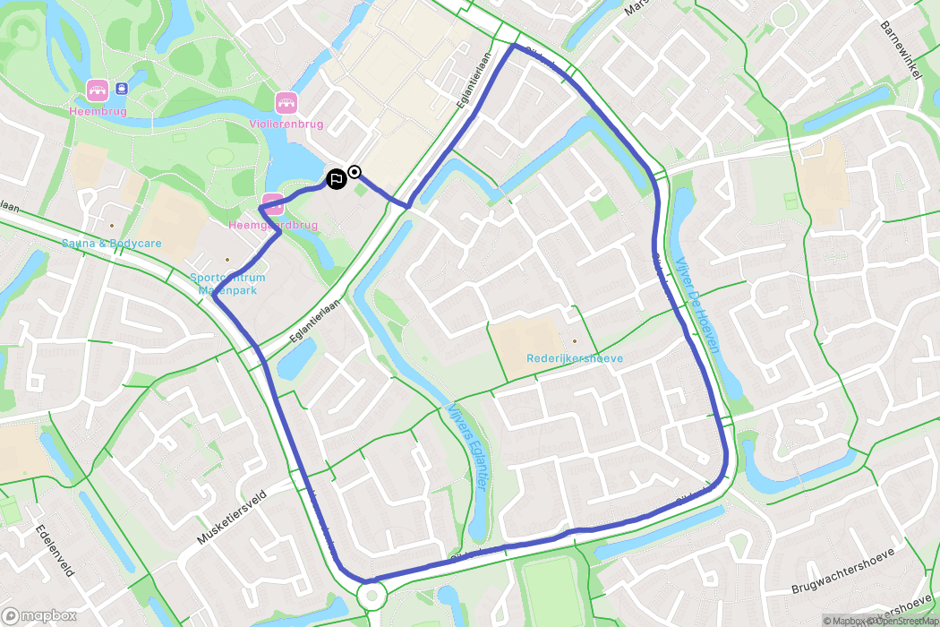Apeldoorn: routekaart voor buitenactiviteiten - Netherlands