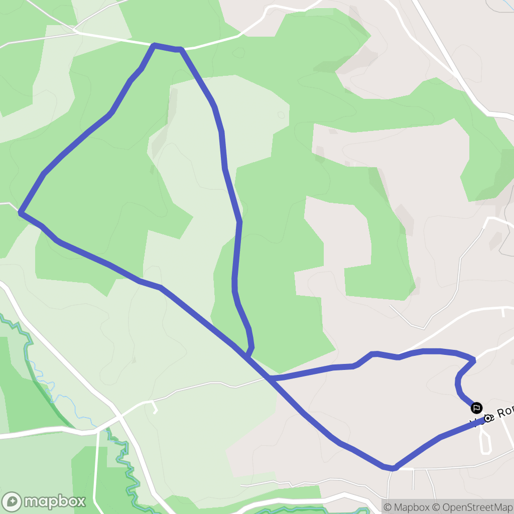 Saint-Chély-d'Apcher : carte du parcours de randonnée - France