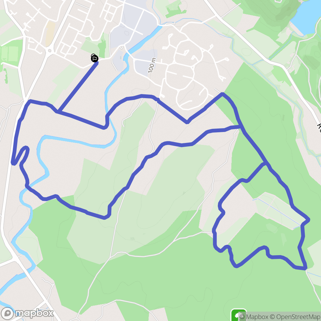 Saint-Mathieu-de-Tréviers : carte du parcours de randonnée - France
